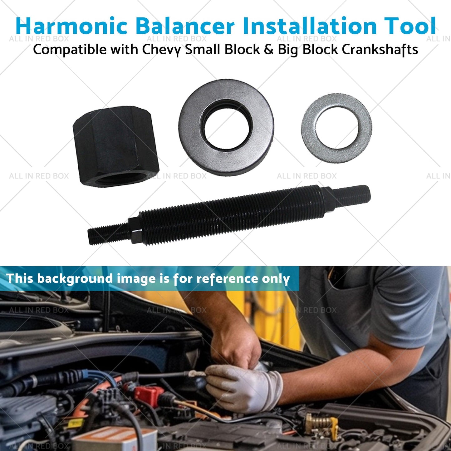 Auto Harmonic Balancer Installation Tool Suitable for Chevy SBC BBC For 66515-4