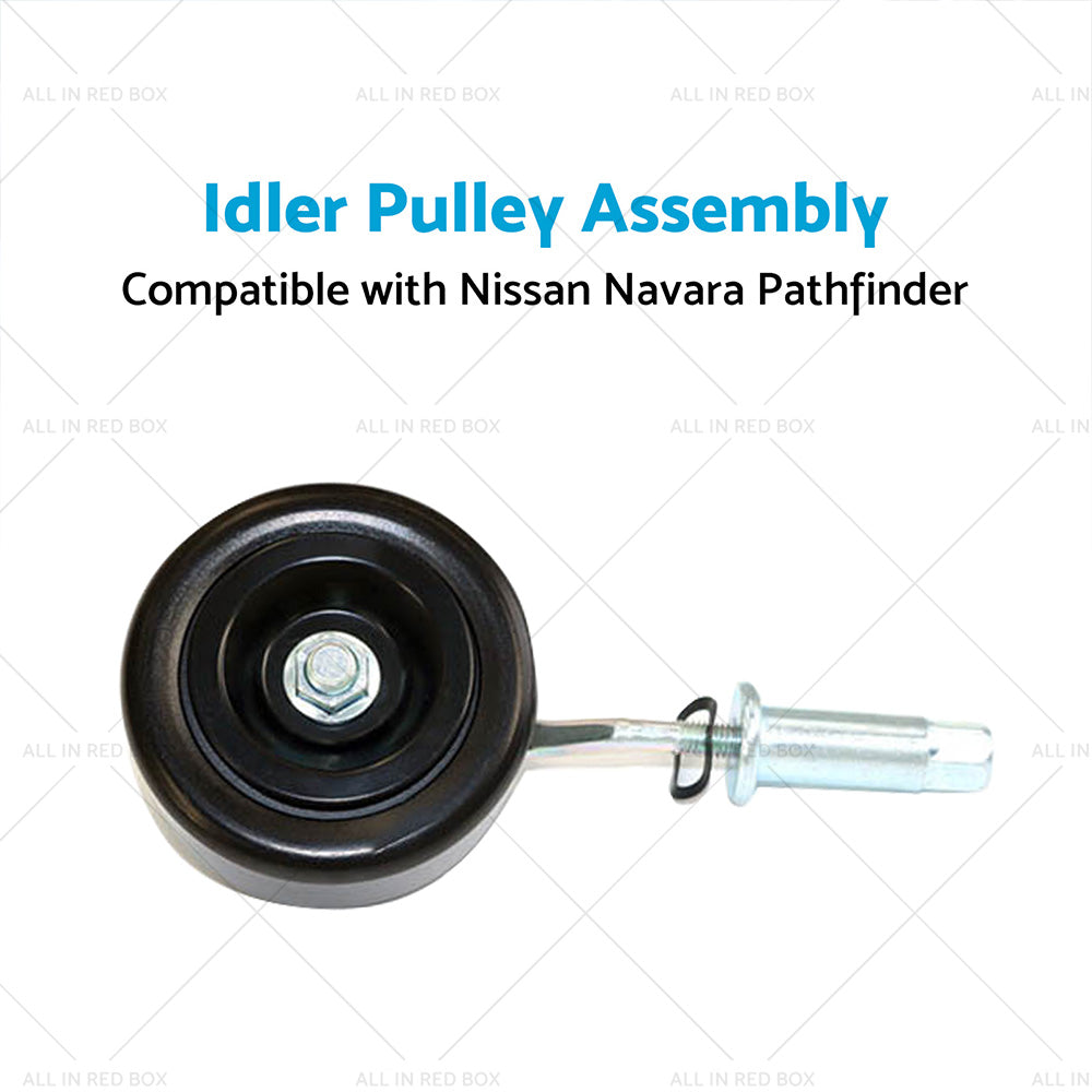 Belt Tensioner Idler Pulley Assembly for Nissan Navara D40 YD25 Pathfinder R51-3