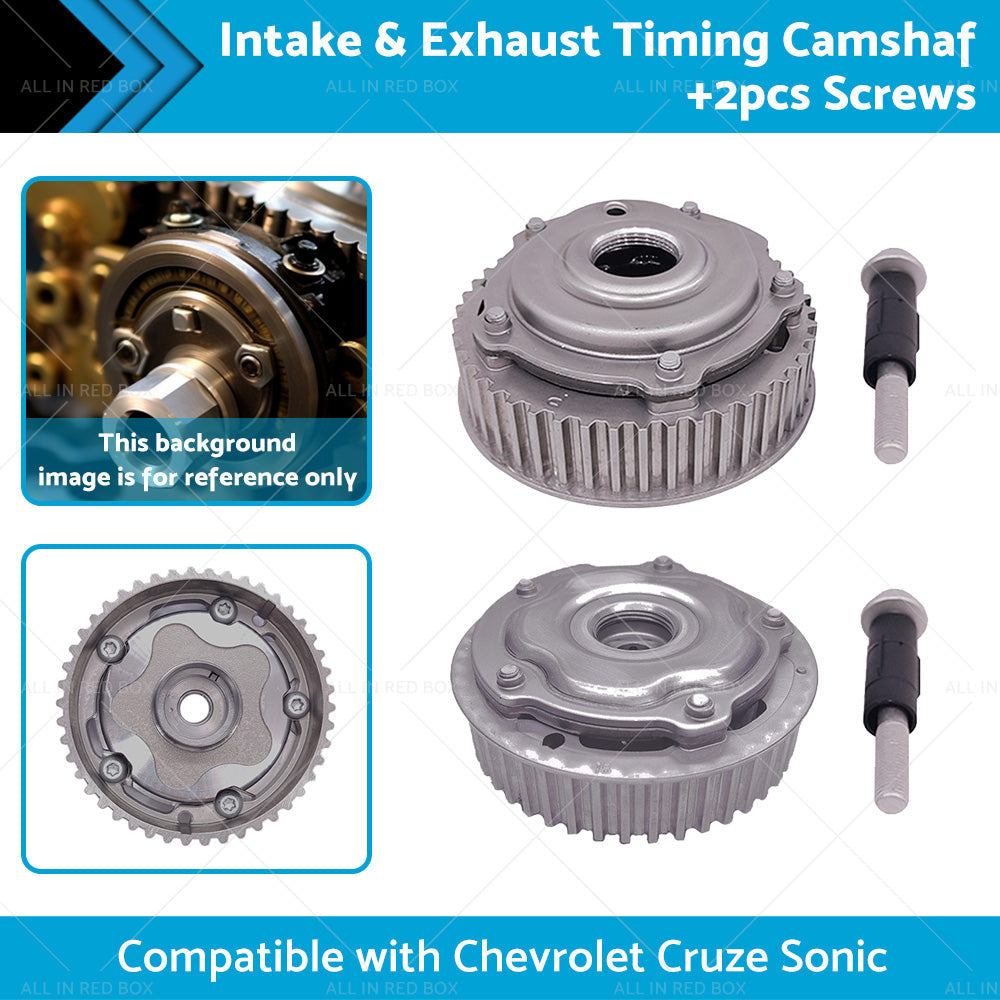 Intake and Exhaust Timing Camshaft Cam Gear Suitable for Chevrolet Cruze Sonic 1. 8-1