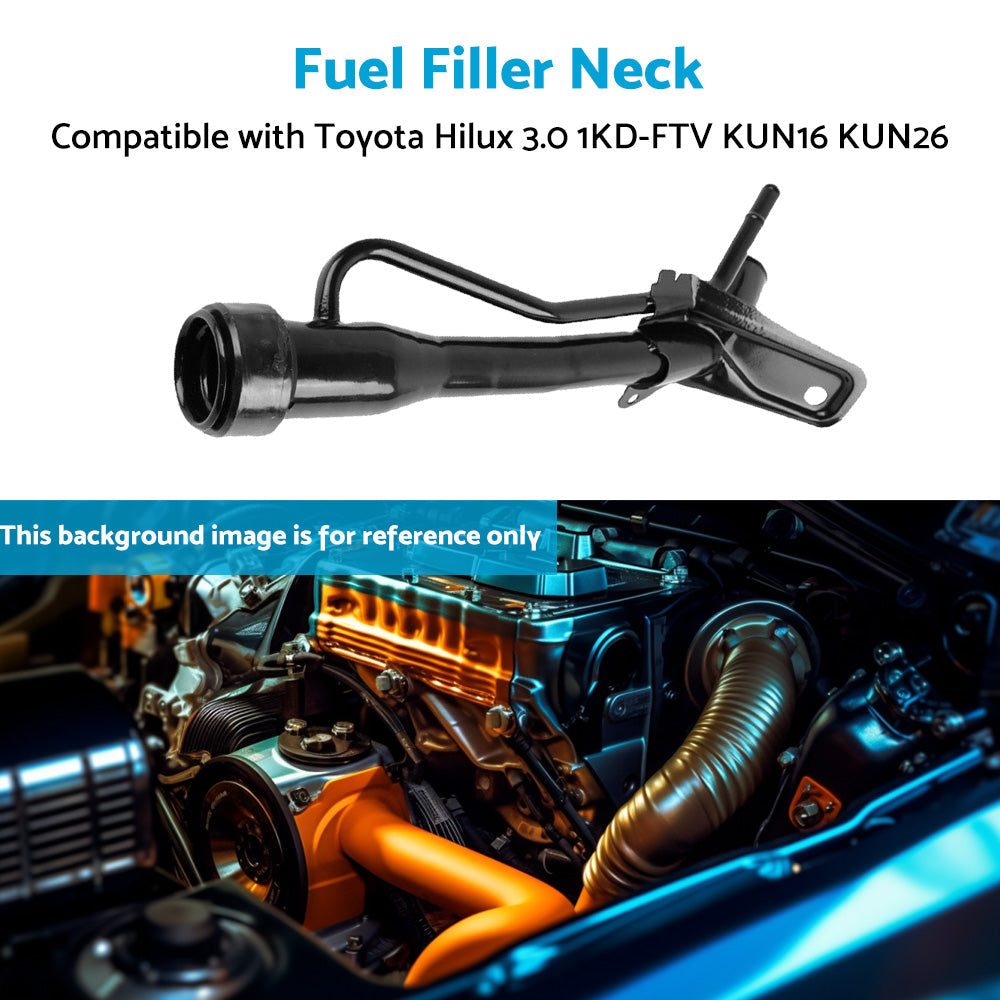 Fuel Filler Neck Suitable for Toyota Hilux 3. 0 1KD-FTV KUN16 KUN26 2005-2015-3