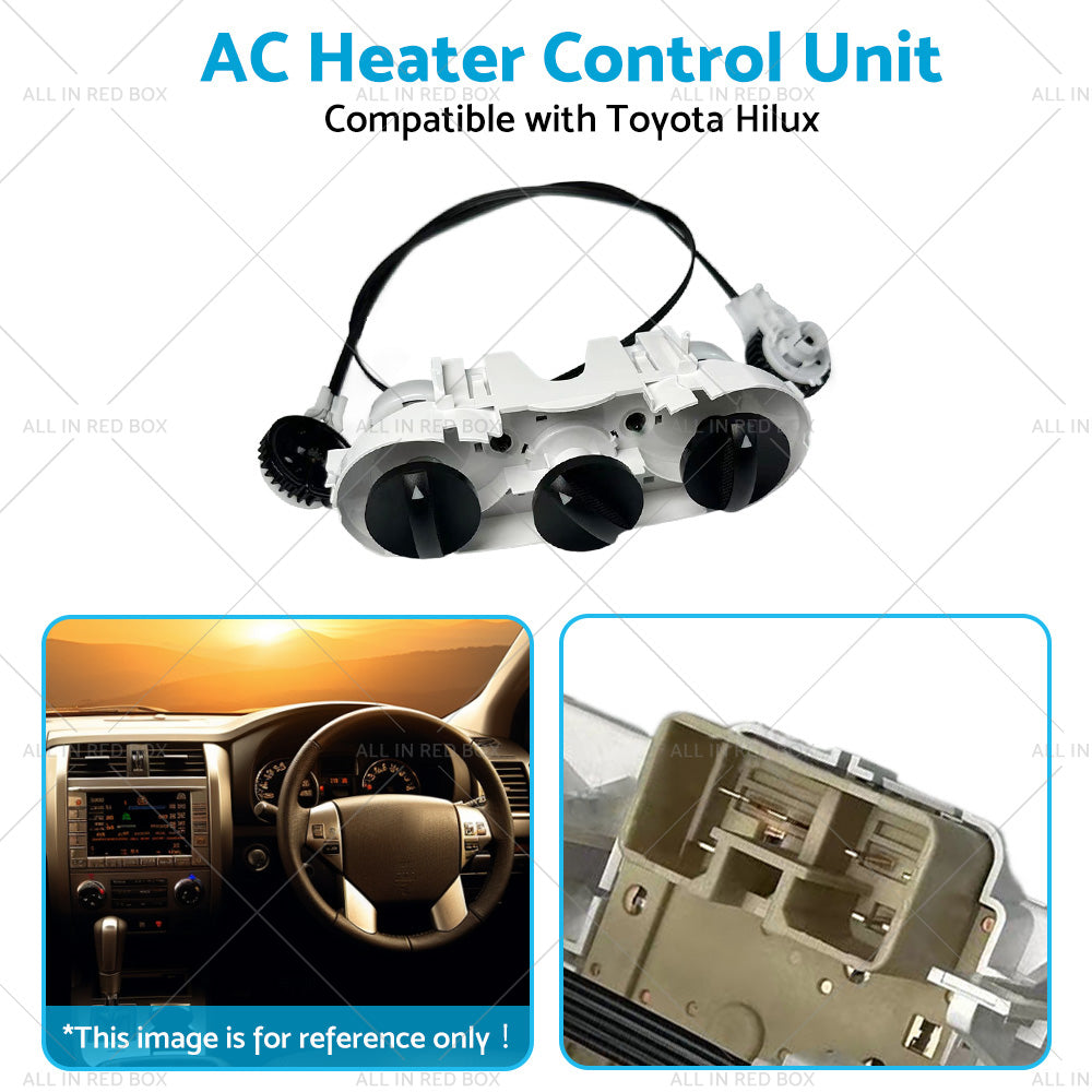 A C Heater Control Unit NON Climate Control Type Suitable for Toyota Hilux 05-11-4