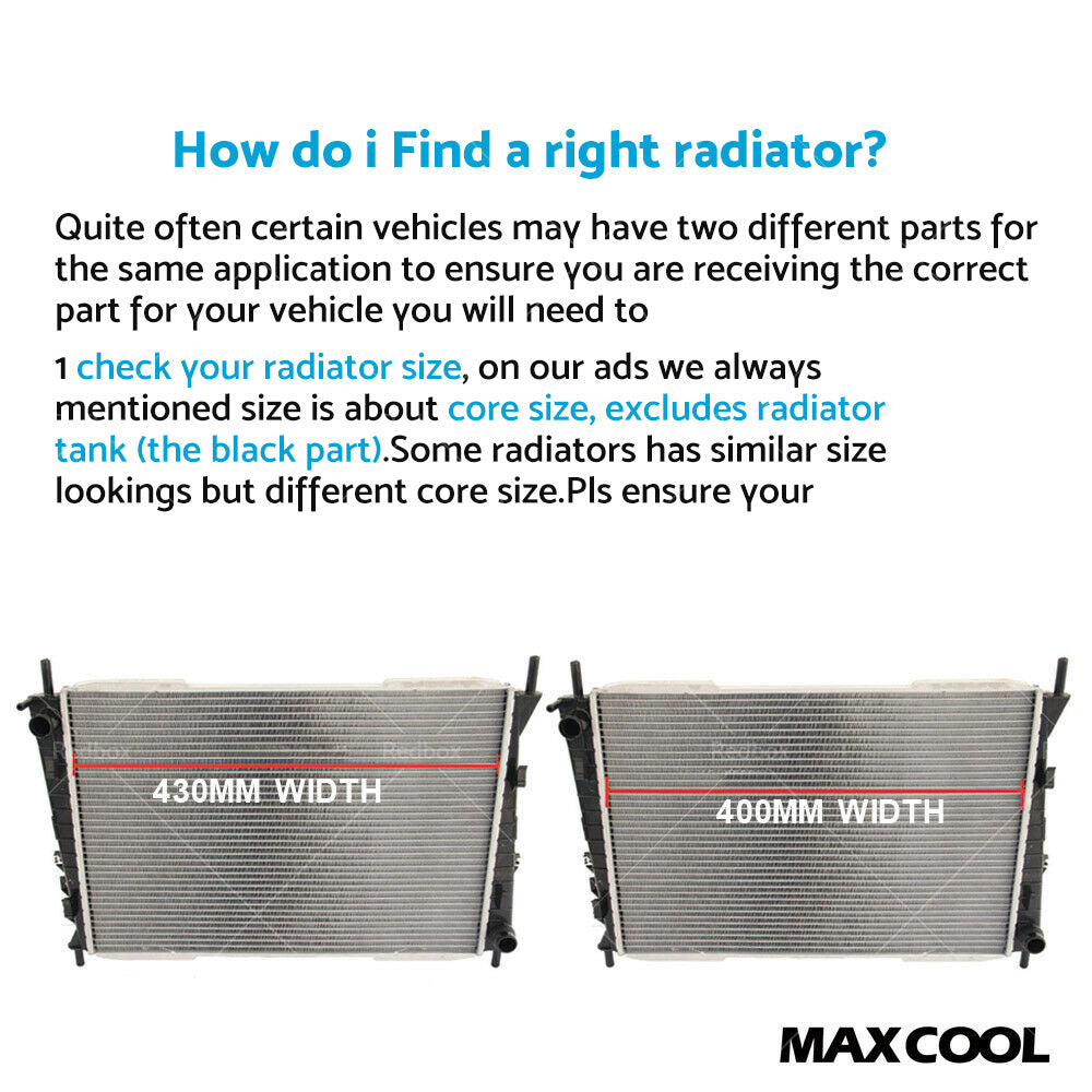 RADIATOR FITS FORD ESCAPE BA ZA ZB ZC ZD or MAZDA TRIBUTE YU 3. 0 i V6 6cyl 99-on-4