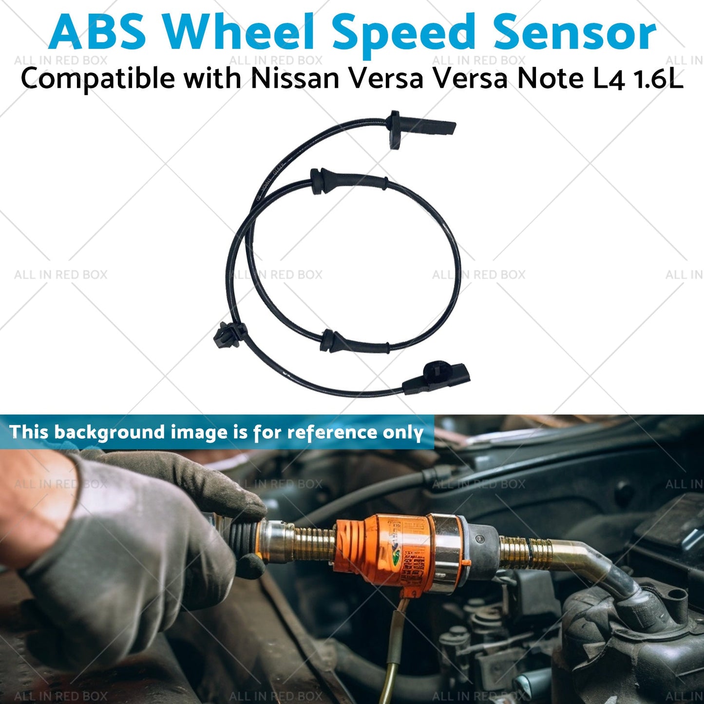 ABS Wheel Speed Sensor Suitable for Nissan Versa Versa Note L4 1.6L Front L or R-4