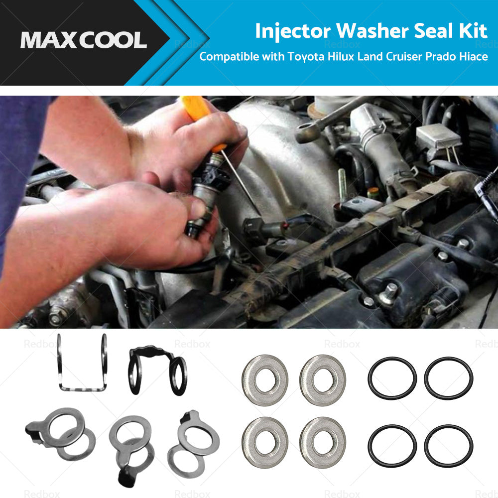 Injector Washer Seal Suitable For Toyota Hilux KUN26 Hiace Land Cruiser Prado-4