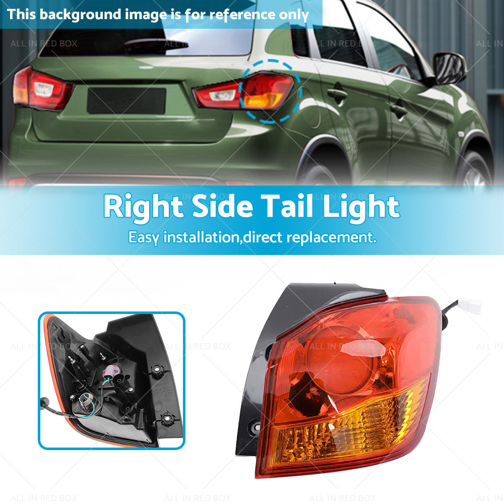 Right Rear Outer Tail Light Stop Lamp Suitable For MITSUBISHI ASX XA XB XC 10-19