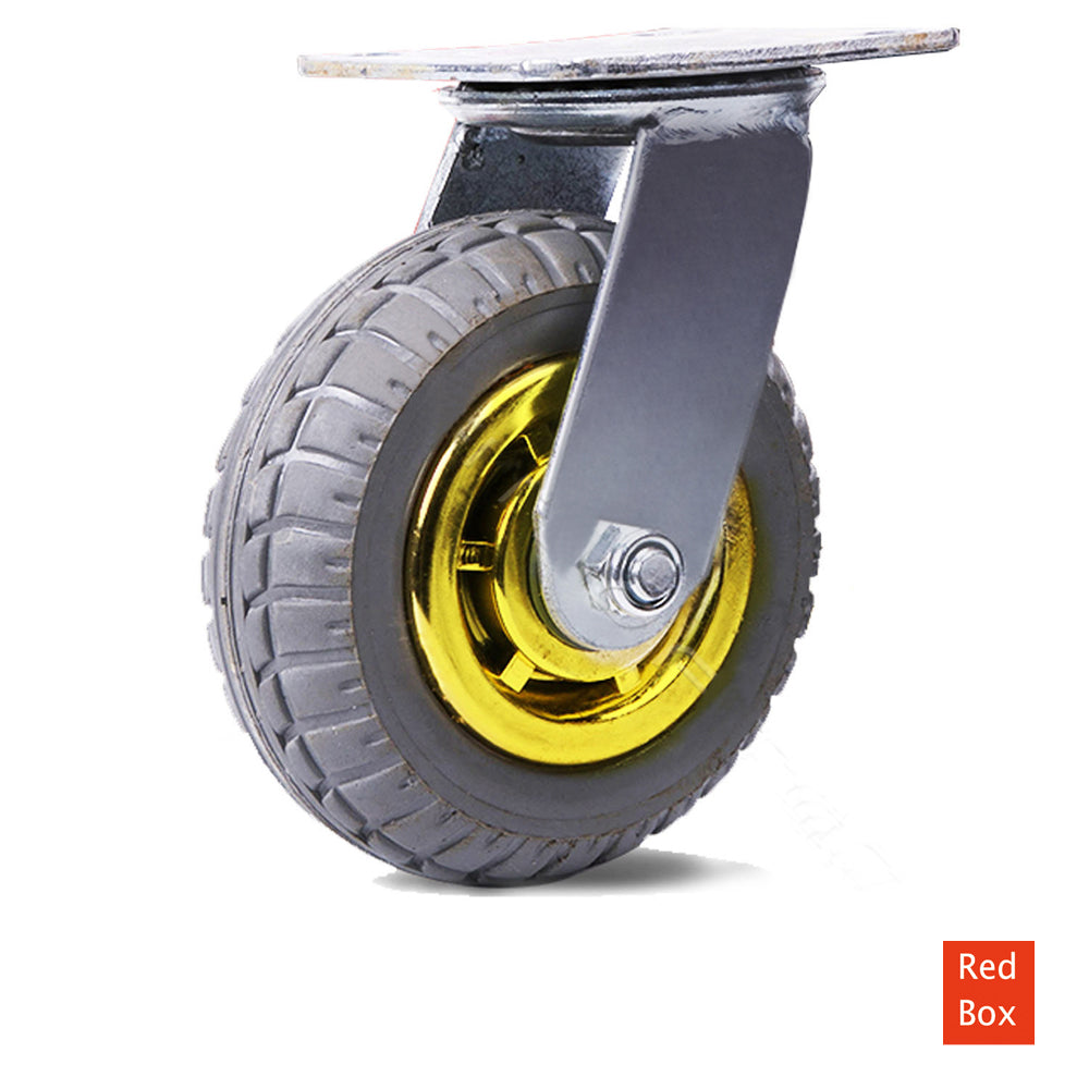 4X 6 inch or 150mm Heavy Duty Swivel Caster Wheels Castor 1000KG Load,2 with Brakes-3
