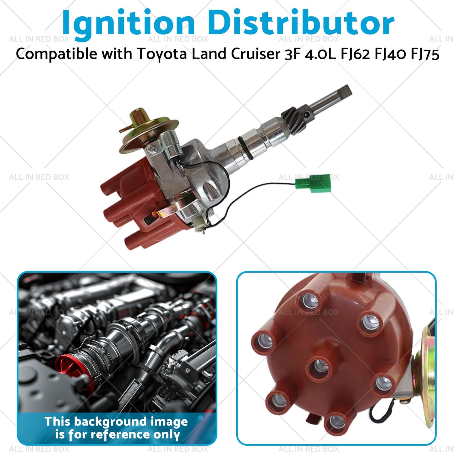 19100-61180 Distributor Suitable for Toyota Land Cruiser 3F 4. 0L FJ62 FJ40 FJ75-3
