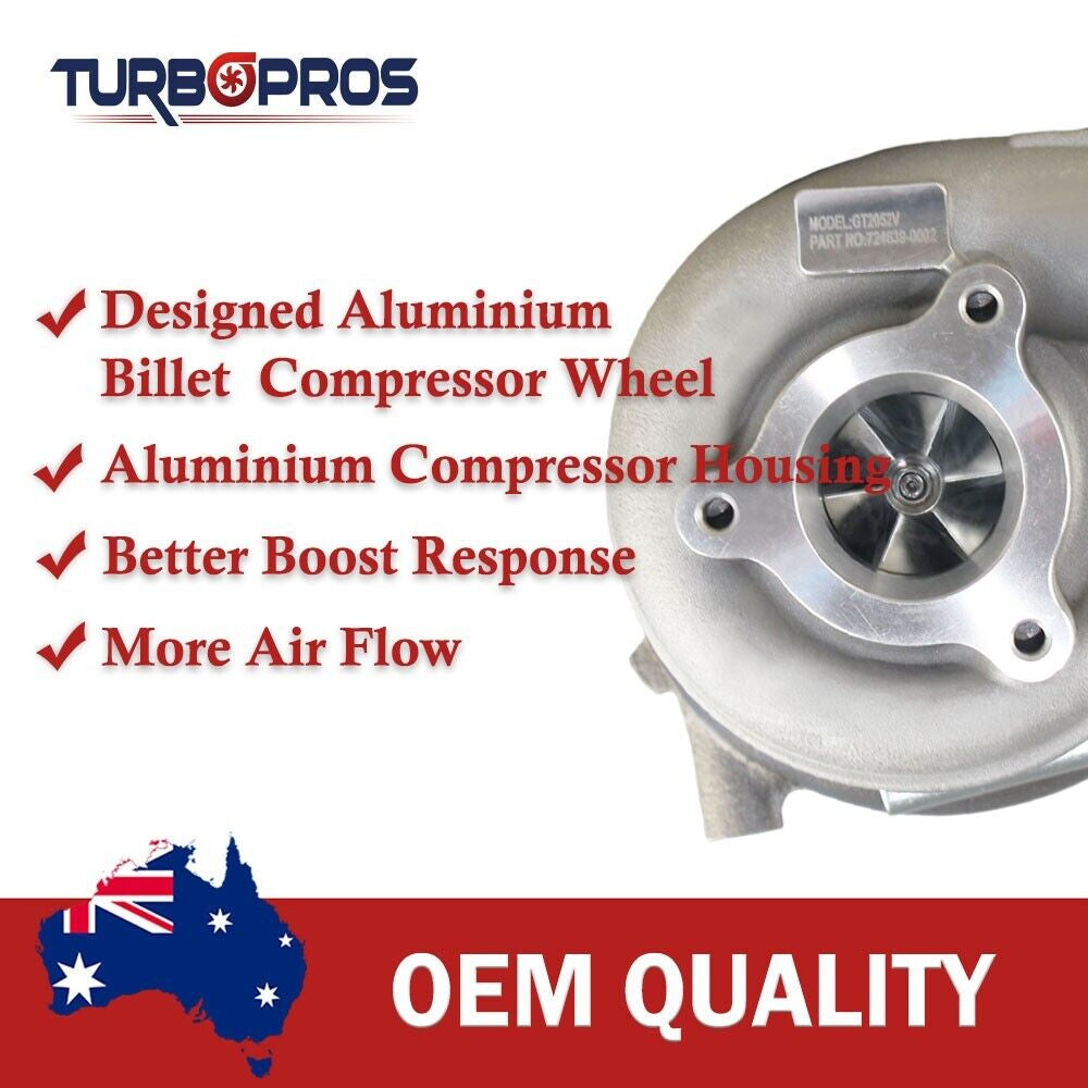 Turbo Charger for Nissan Patrol Y61 GU ZD30 3.0L with Billet Wheel