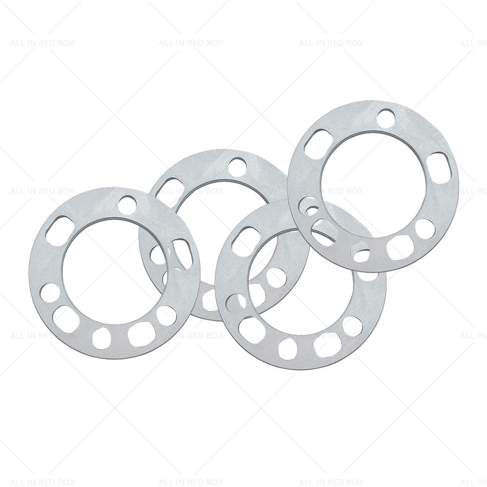 4PCS 6mm Wheel Spacers 6X139. 7 PCD 6 Studs Suitable For Hilux Land Cruiser-3