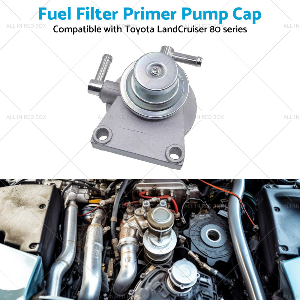 Fuel Filter Primer Pump Cap Suitable for Toyota LandCruiser 80 series HZJ80 1HZ-3
