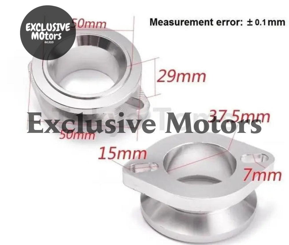Billet Aluminium Adapter Flange For 50Mm Blow Off Valve - Tokyo Tom's