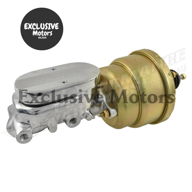1" Master Cylinder & 7" Dual Brake Booster for Universal Models