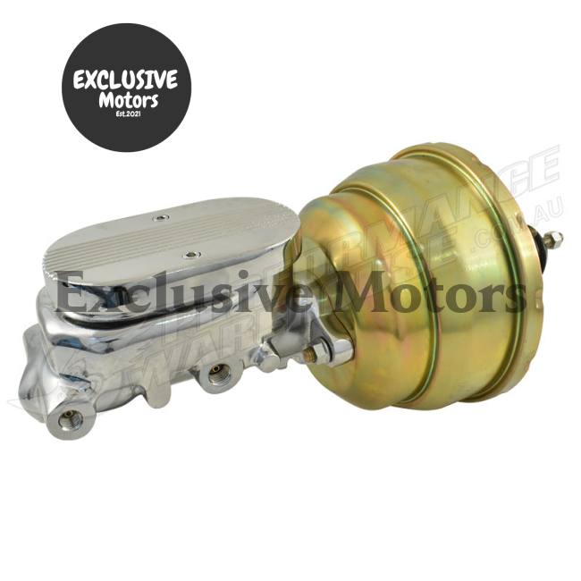 1" Master Cylinder & 8" Dual Brake Booster for Universal Models