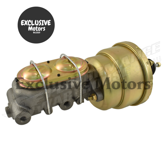 1-1/8" Bore Master Cylinder & 7" Dual Brake Booster for GM (1964-1974)