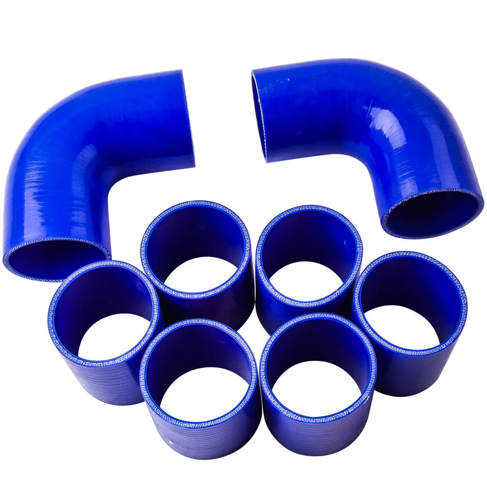 GT35 GT3582 Turbo + 2.5" 64mm Intercooler Pipe For Nissan R32 R33 R34 RB25 RB30