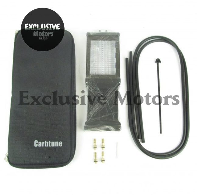 Carbtune Pro - 2 Column Manometer + Accessories and pouch