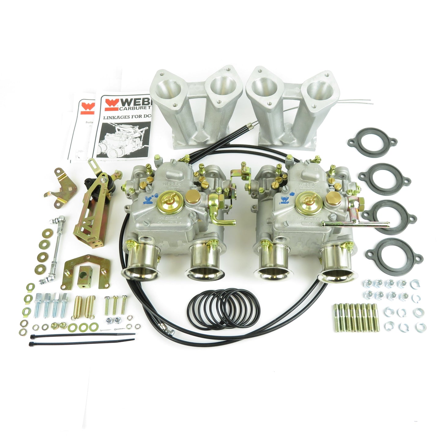 Twin Weber 40 DCOE Carburetor Kit for Pre X/Flow Engines