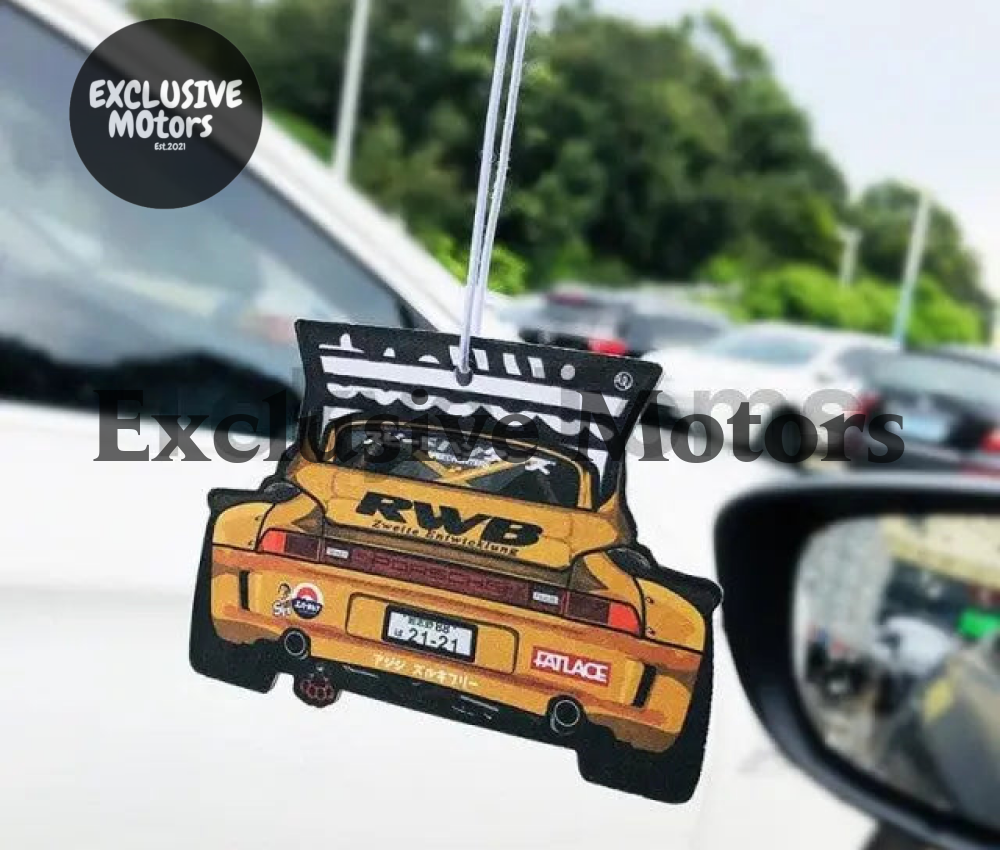 PORSCHE AIR FRESHENER - BLK ICE (BLK ice)