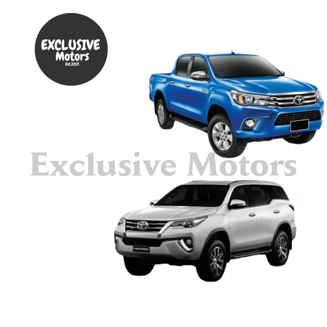 Side Bonnet Scoop Hood for Toyota Hilux Revo Rocco & Fortuner (2016-2022)