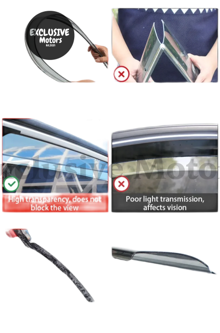 Monsoons/Visors for Nissan Cefiro A33 / Maxima QX (1998-2004)