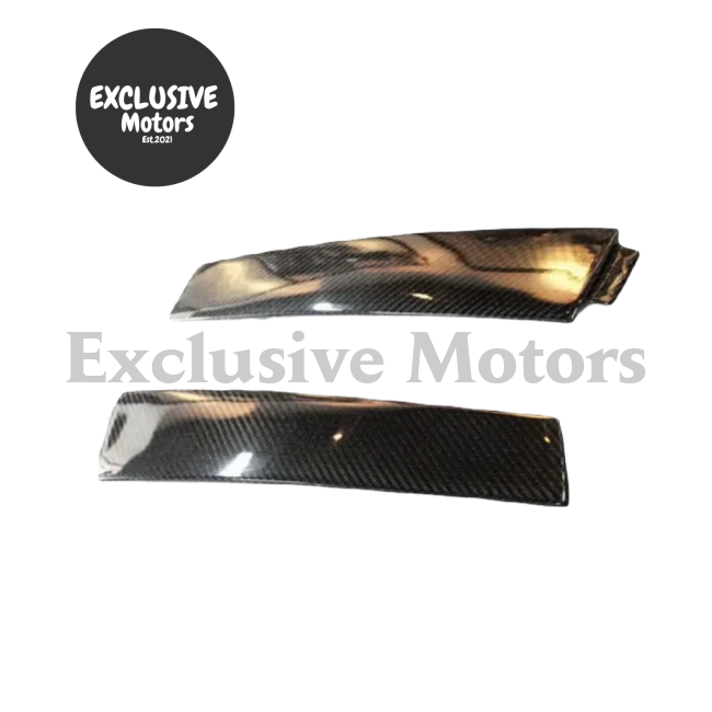 S13 B-Pillar Covers - Carbon Fibre
