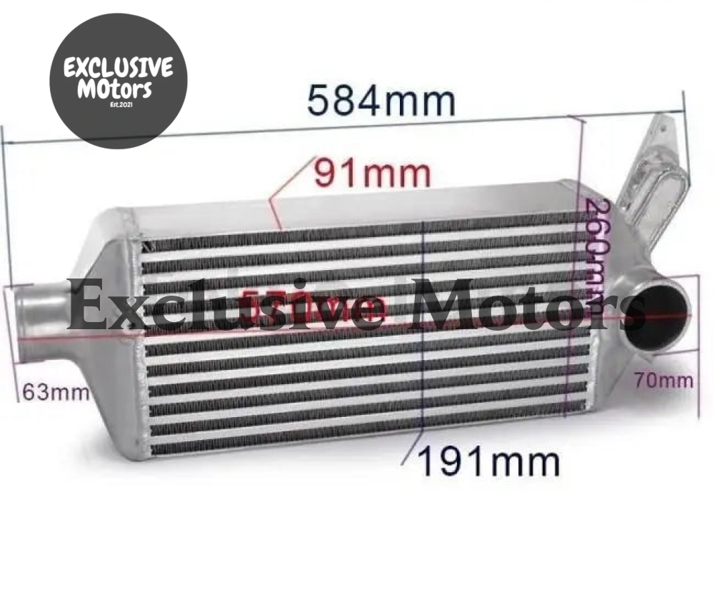 Top-Mount Bolt -On Aluminum Turbo Intercooler For Subaru Impreza WRX Ej25 Gh Grb Gee 08-14 - Tokyo Tom's