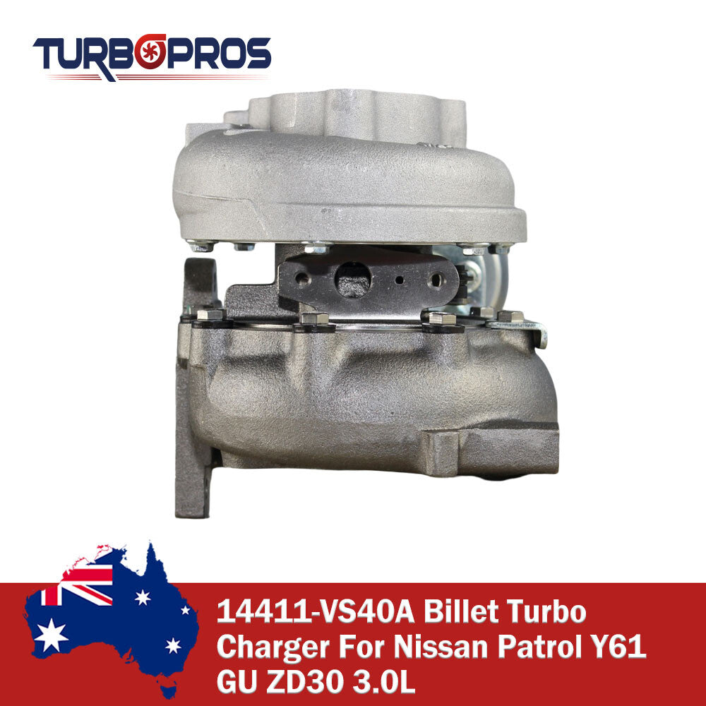 Turbo Charger for Nissan Patrol Y61 GU ZD30 3.0L with Billet Wheel