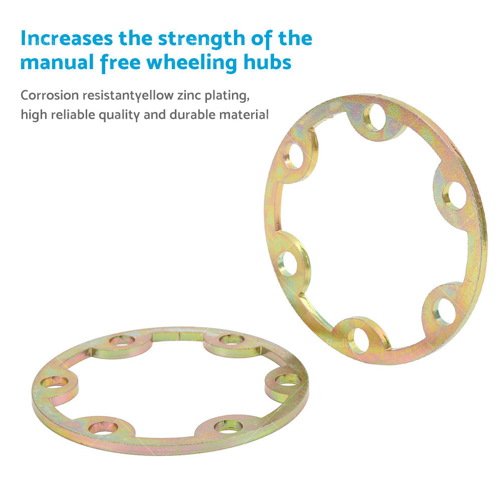 Manual freewheeling hub strengthening reinforcing rings for Nissan GU GQ Patrol-2