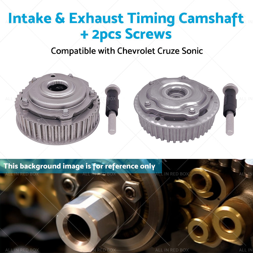 Intake and Exhaust Timing Camshaft Cam Gear Suitable for Chevrolet Cruze Sonic 1. 8-3
