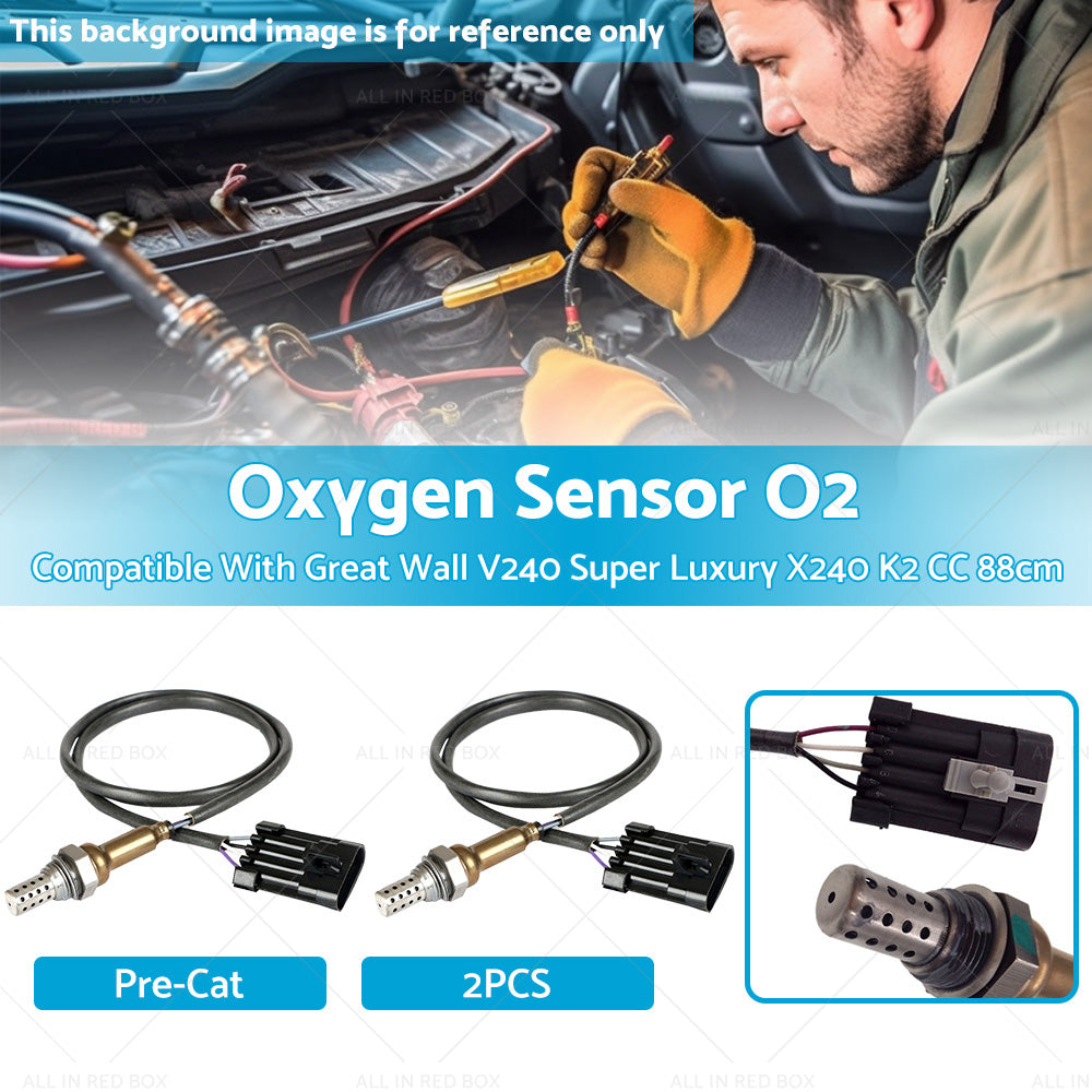 2 x Oxygen Sensor O2 Suitable For Great Wall V240 Super Luxury X240 K2 CC 2. 4L