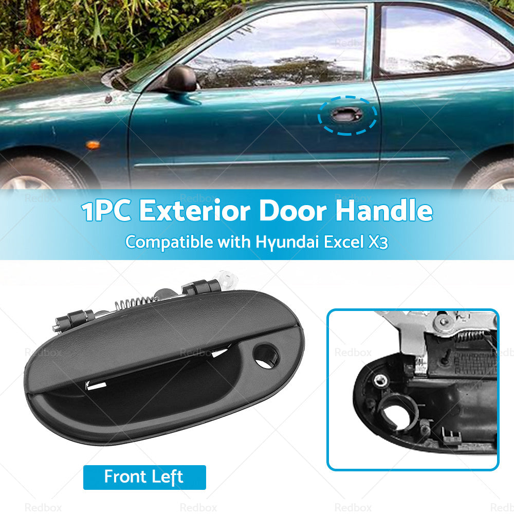 FRONT LH Left OUTER Door Handle Bolt Type Suitable for Hyundai Excel X3 97-00