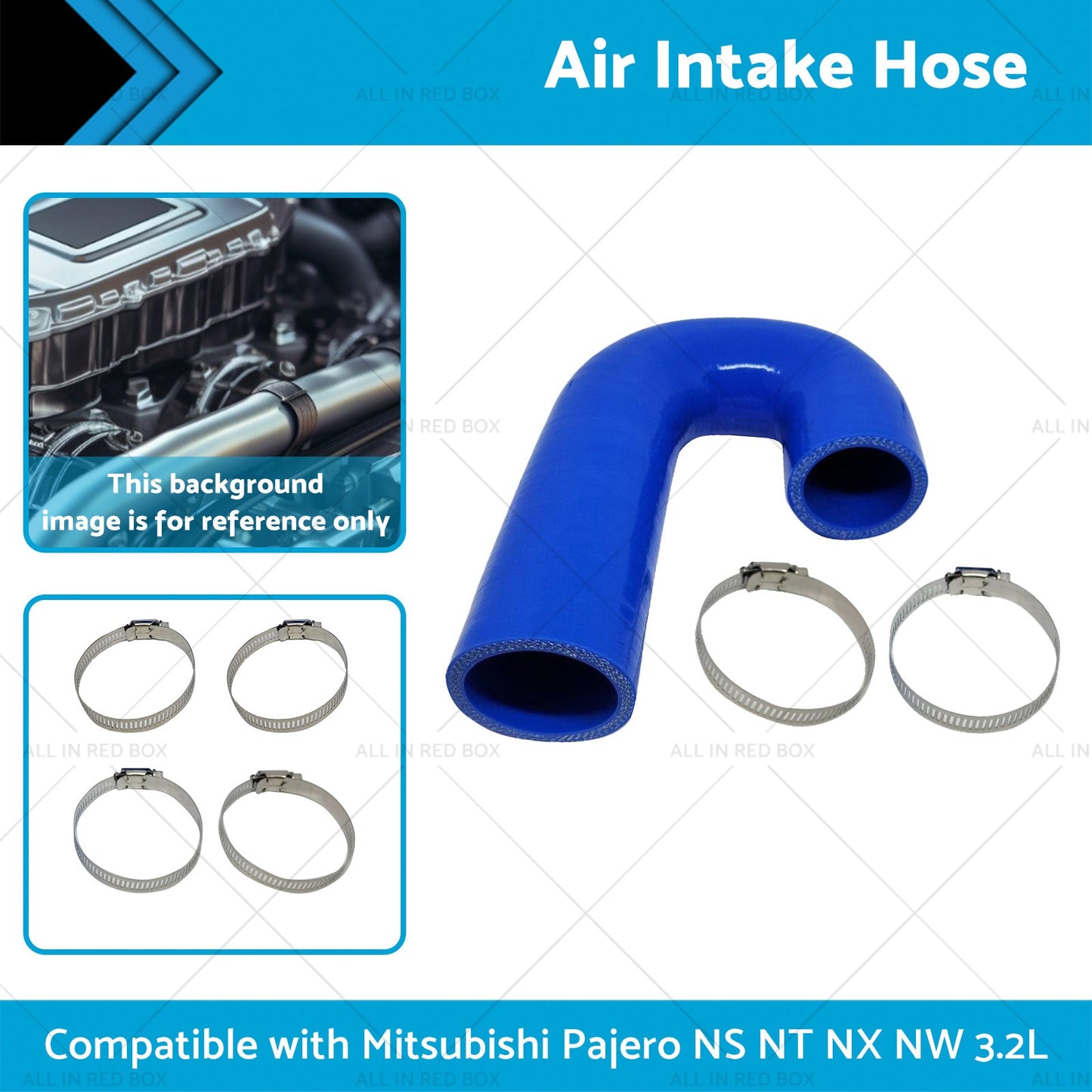 Turbo Hose Intercooler Hose Suitable for Mitsubishi Pajero 3. 2 DI-D 1505A359-1