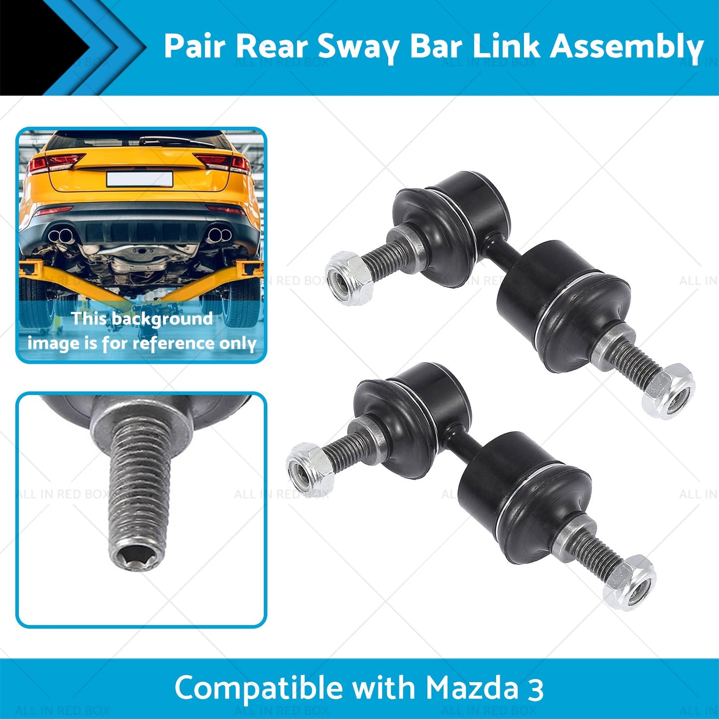 Rear Sway Bar Link Assembly Stabilizer Link Suitable for Ford Focus Mazda 3