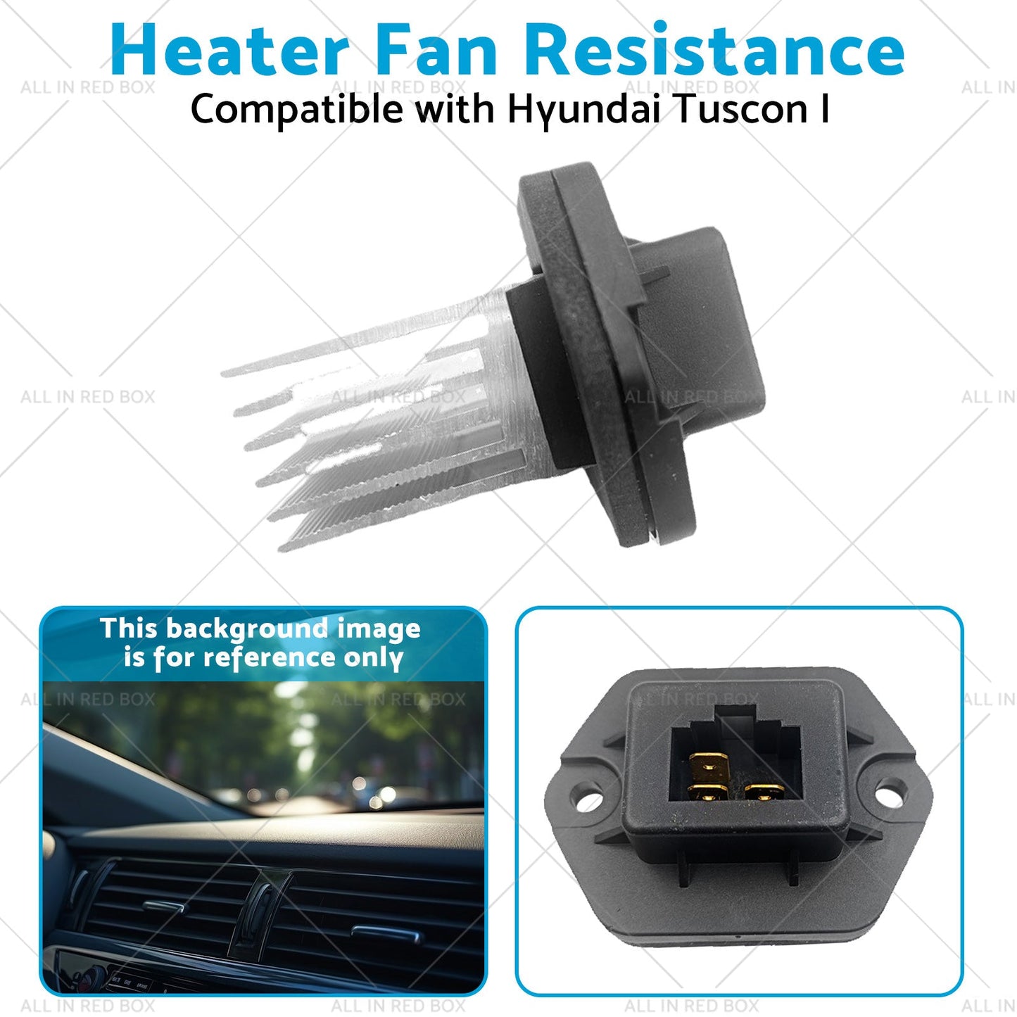 Heater Fan Resistance Suitable for Kia Sportage II 04 Hyundai Tuscon I 04-3