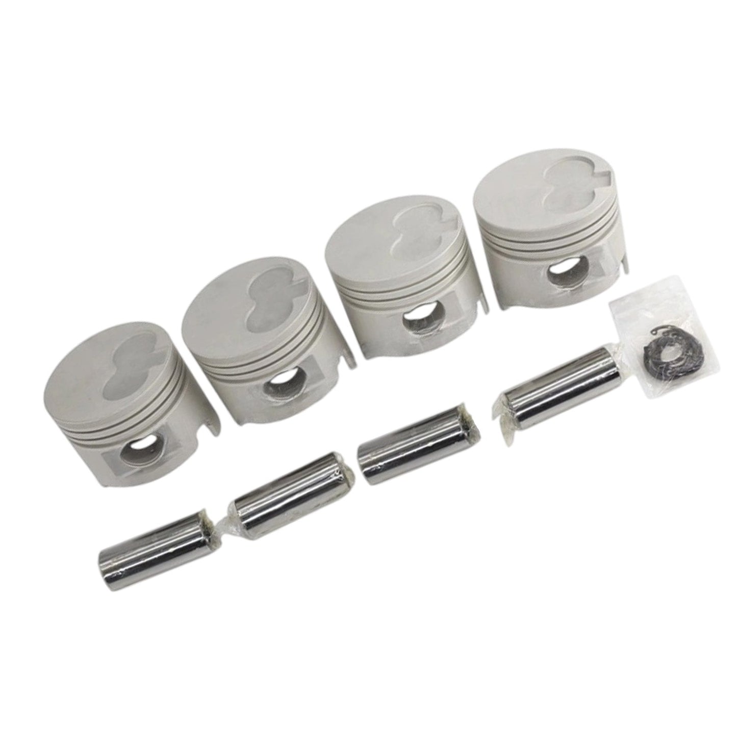 4 Engine Piston Rings & Wrist Pin Sets Suitable for Toyota Hilux LN86 LN111 2.8L-0
