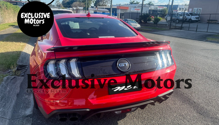 Black ShelGT350 Spoiler Wing for Ford Mustang 2015-2023