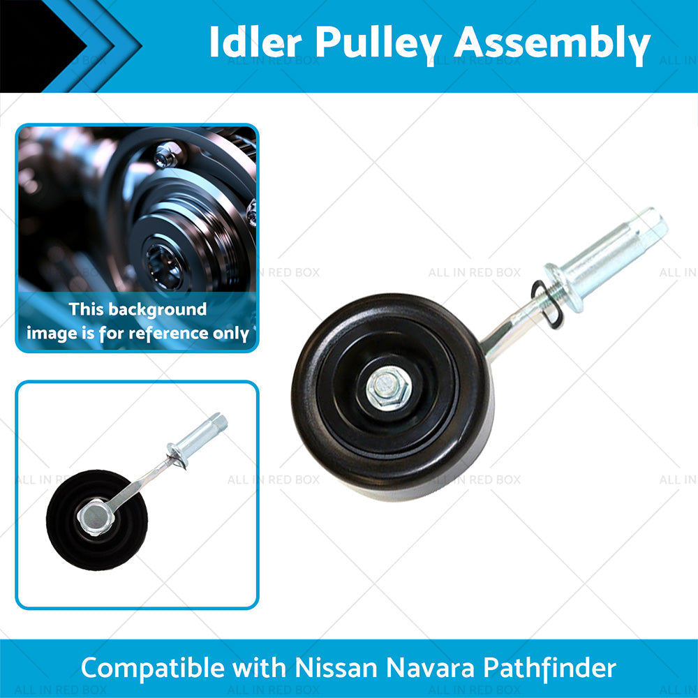 Belt Tensioner Idler Pulley Assembly for Nissan Navara D40 YD25 Pathfinder R51-1