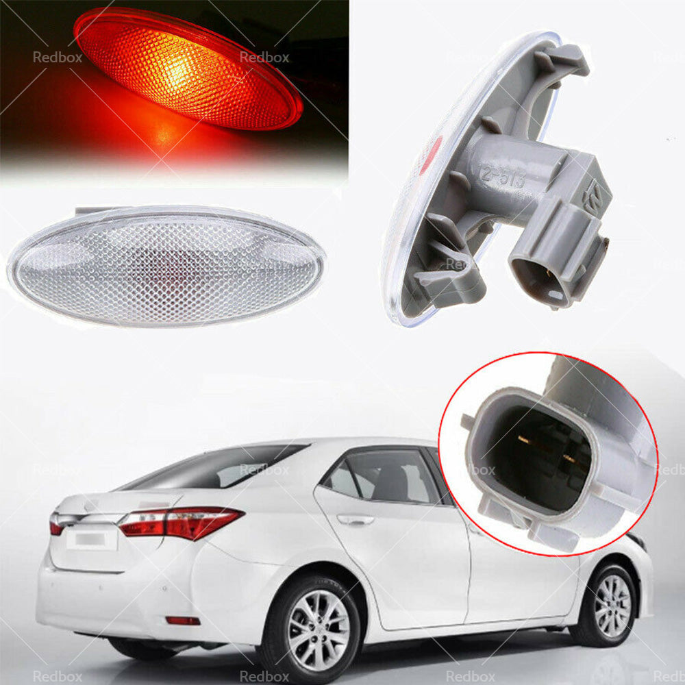 1 Unit of Guard Flasher Indicator Light Lamp Suitable For Toyota RAV4 30 Series-4