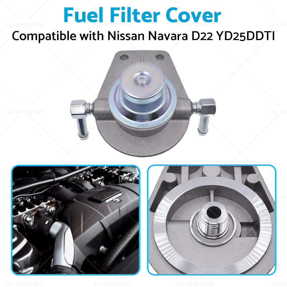 Fuel Filter Housing Primer Pump Cap Suitable For Nissan Navara D22 YD25DDTI MT-4