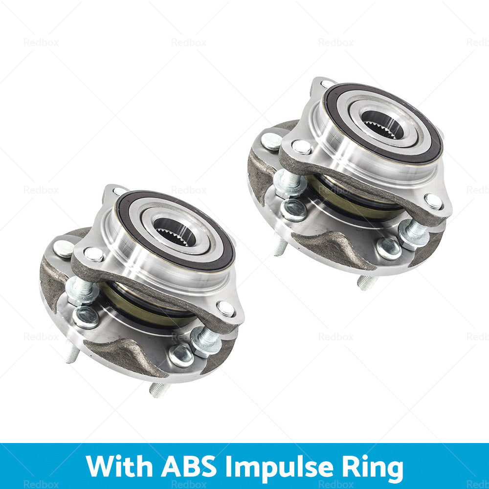 2PCS Front Wheel Bearing Hubs Suitable For Toyota Landcruiser Prado 120 Series-1