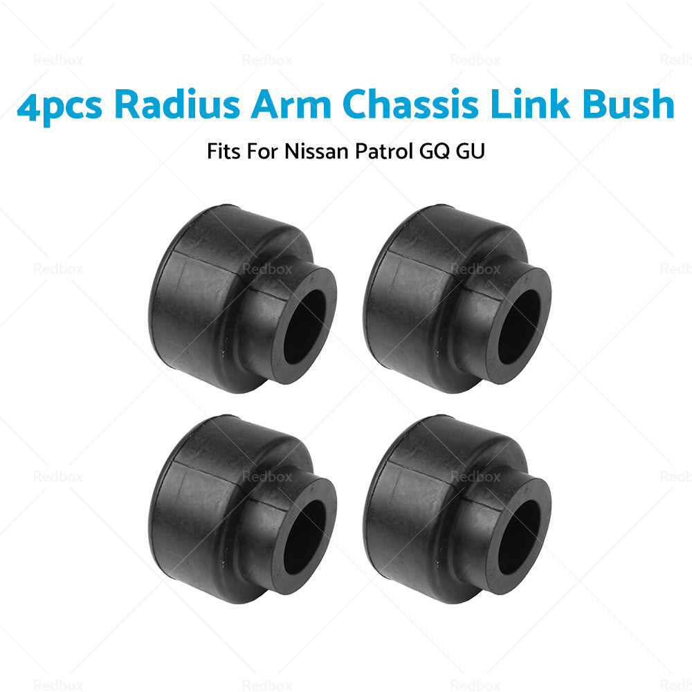 Set of 4 Radius Arm Chassis Link Bush For Nissan Patrol GQ Y60 GU Y61 1988-2016-3