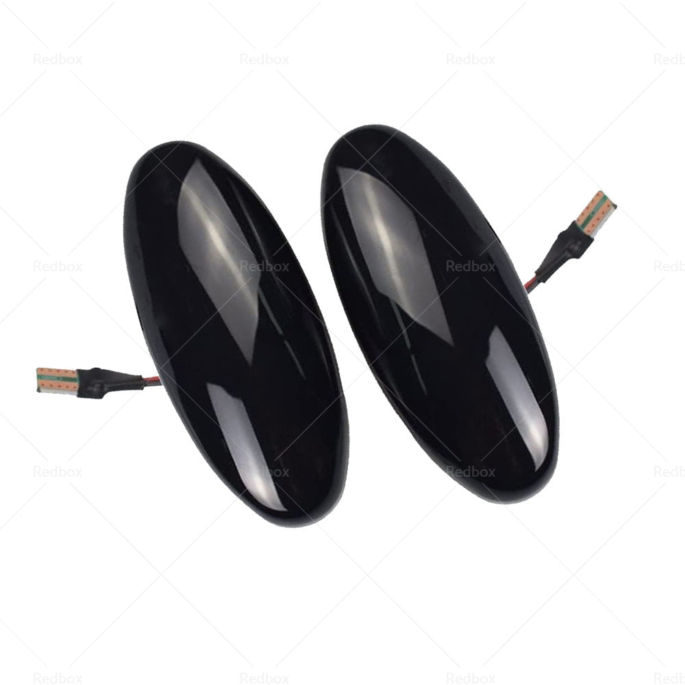2x Dynamic Side Light Turn Signal Indicator Suitable For Nissan Navara D22 NP300-2