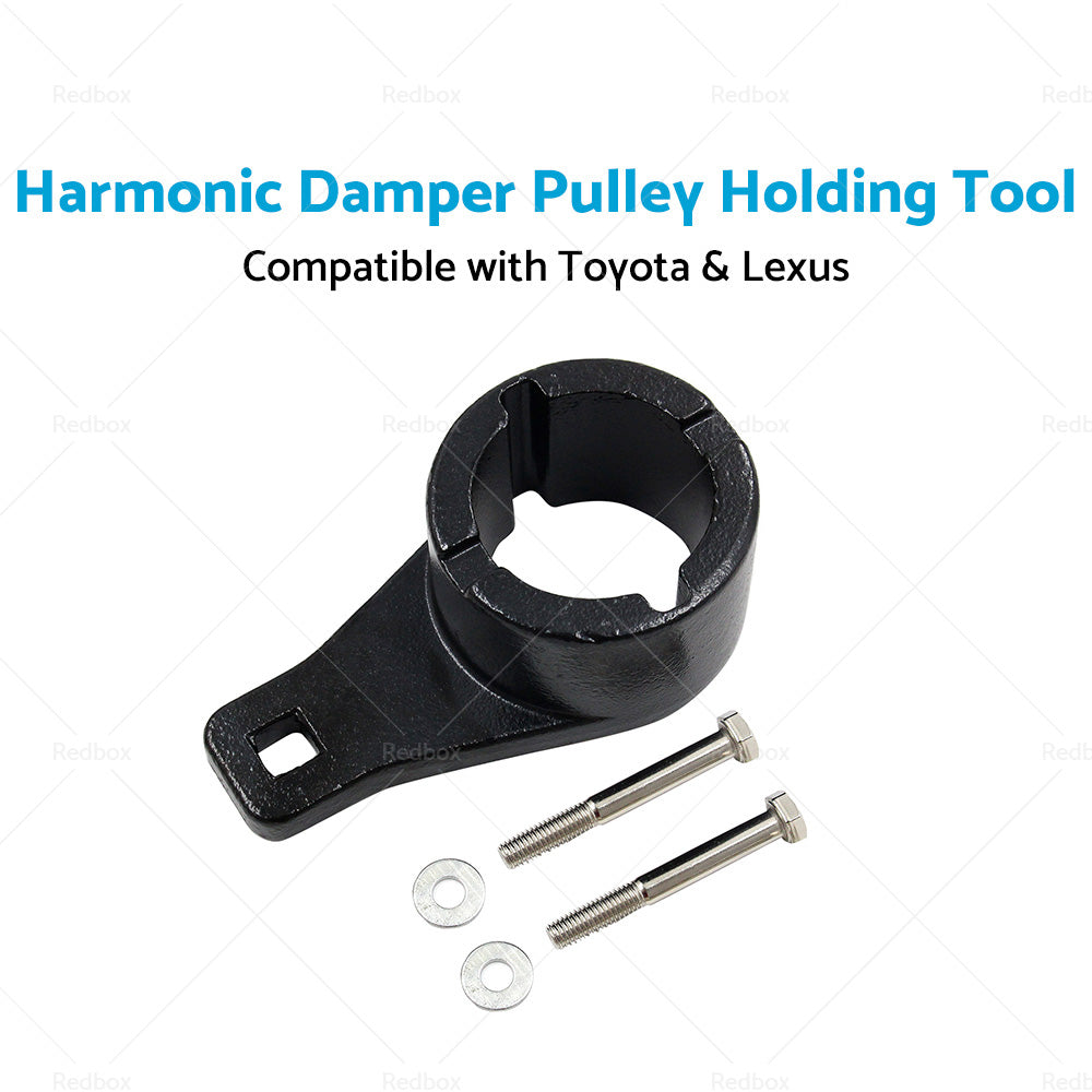 Crankshaft Crank Harmonic Damper Pulley Holding Holder Tool Suitable for Toyota-1