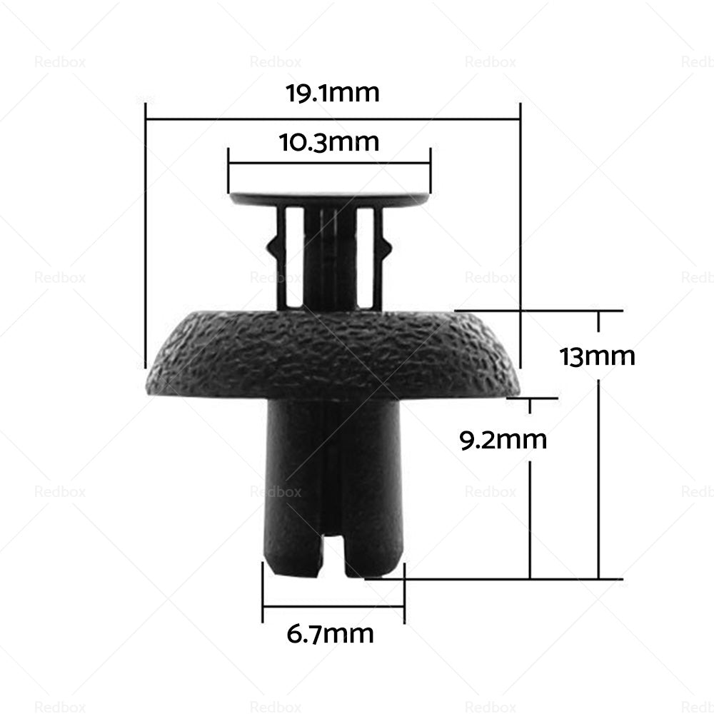 10x Suitable For Toyota LandCruiser 200 Engine Cover Clip Radiator Support Clip-3