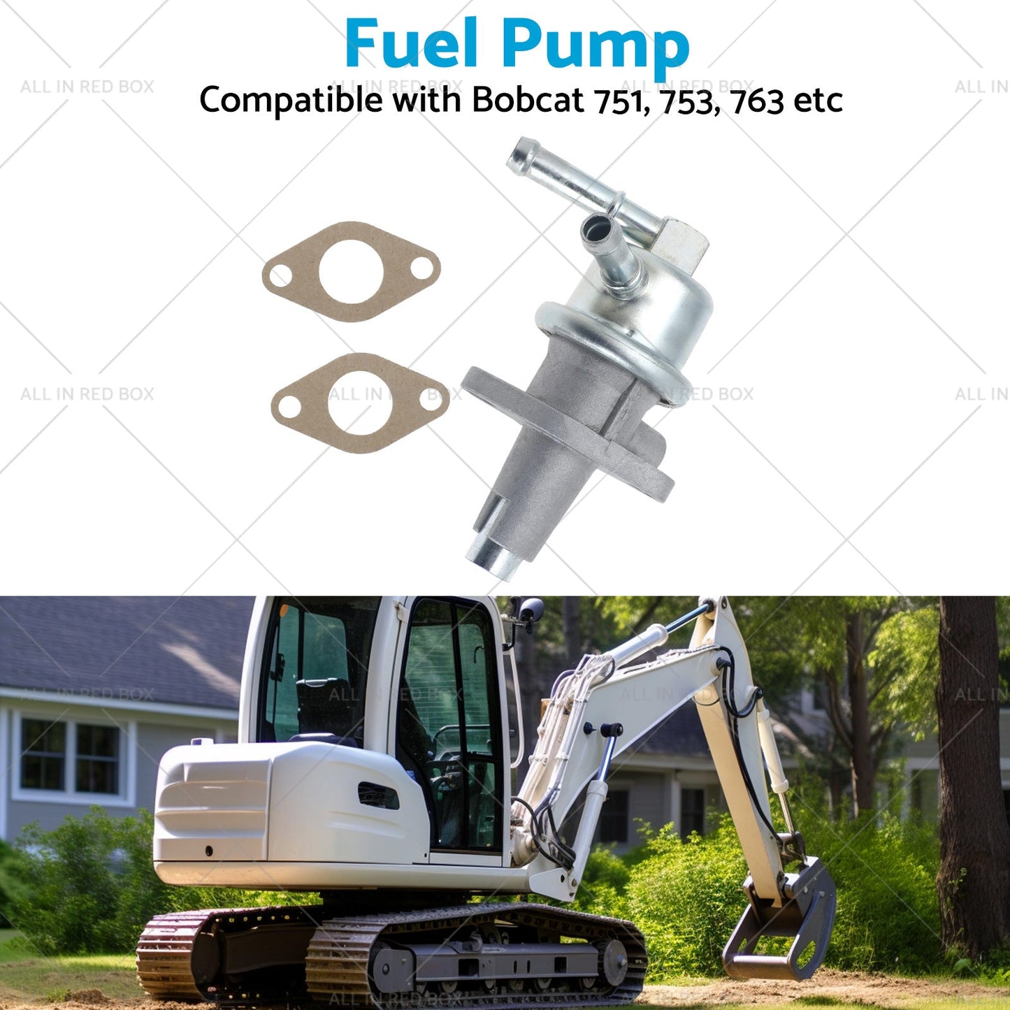 Fuel Pump Suitablefor Bobcat 6655216 645 743 751 753 763 773 1600 S130 S150 S160-3