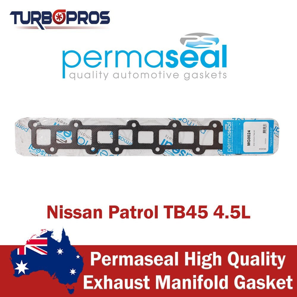 Permaseal Exhaust Manifold Gasket for Nissan Patrol TB45 4.5L