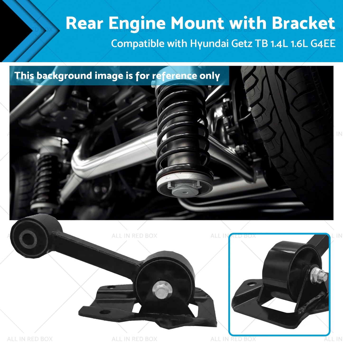 Rear Mount Bracket for Hyundai Getz 1.4L/1.6L 2005-2011