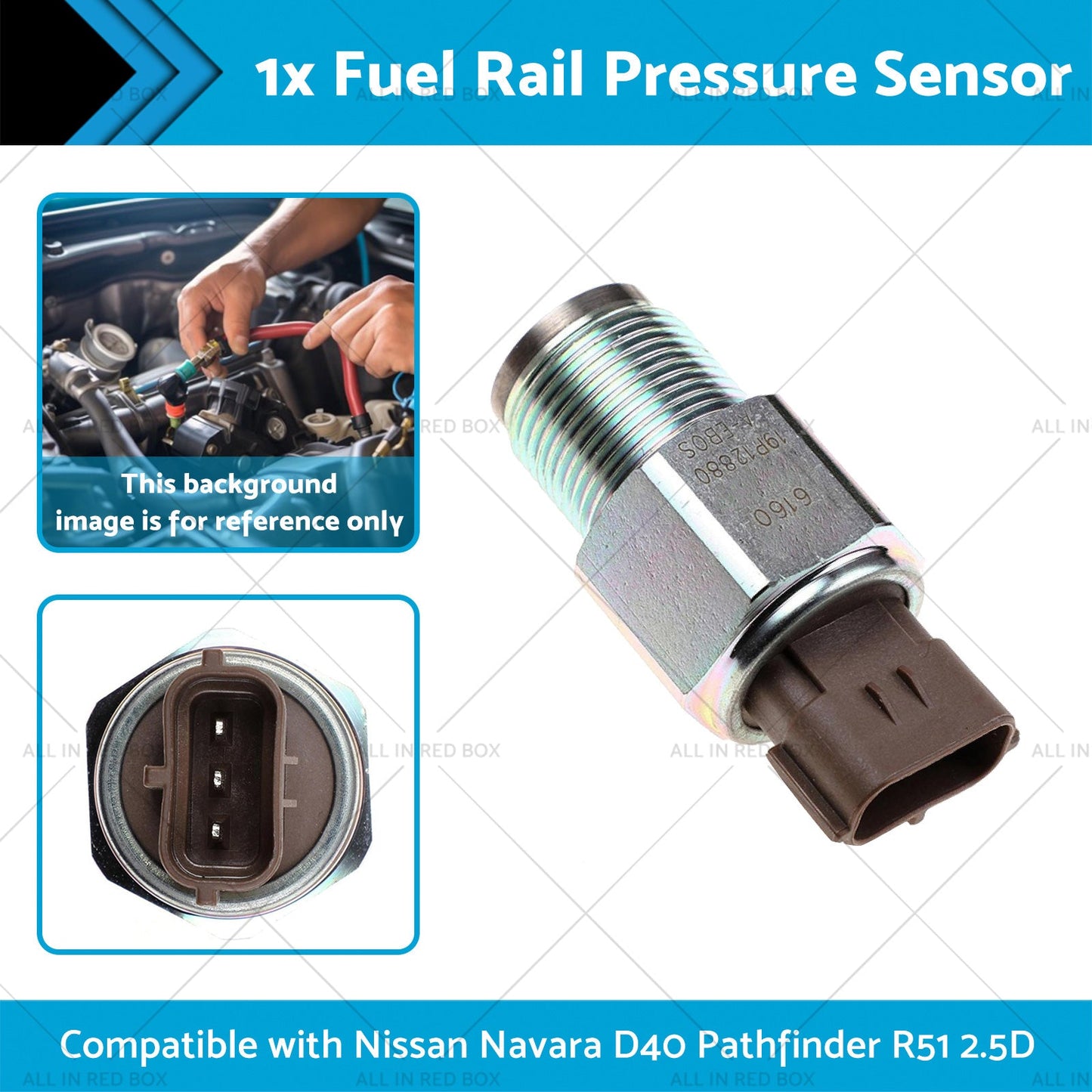 Fuel Rail Pressure Sensor Suitable for Nissan Navara D40 Pathfinder R51 2. 5D-1