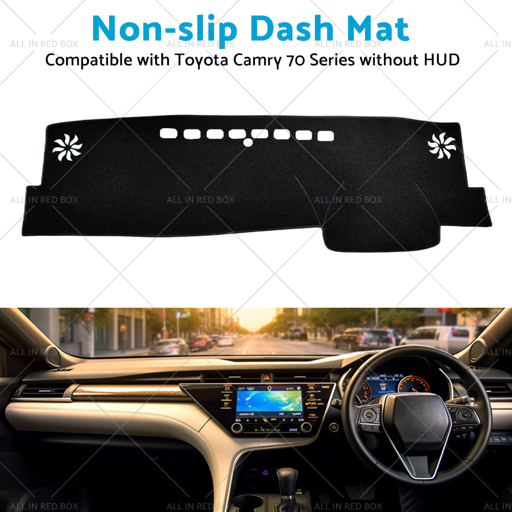 Non-Slip Dash Mat Suitable For Toyota Camry 70 Series XV70 Without HUD 2018-2023-3