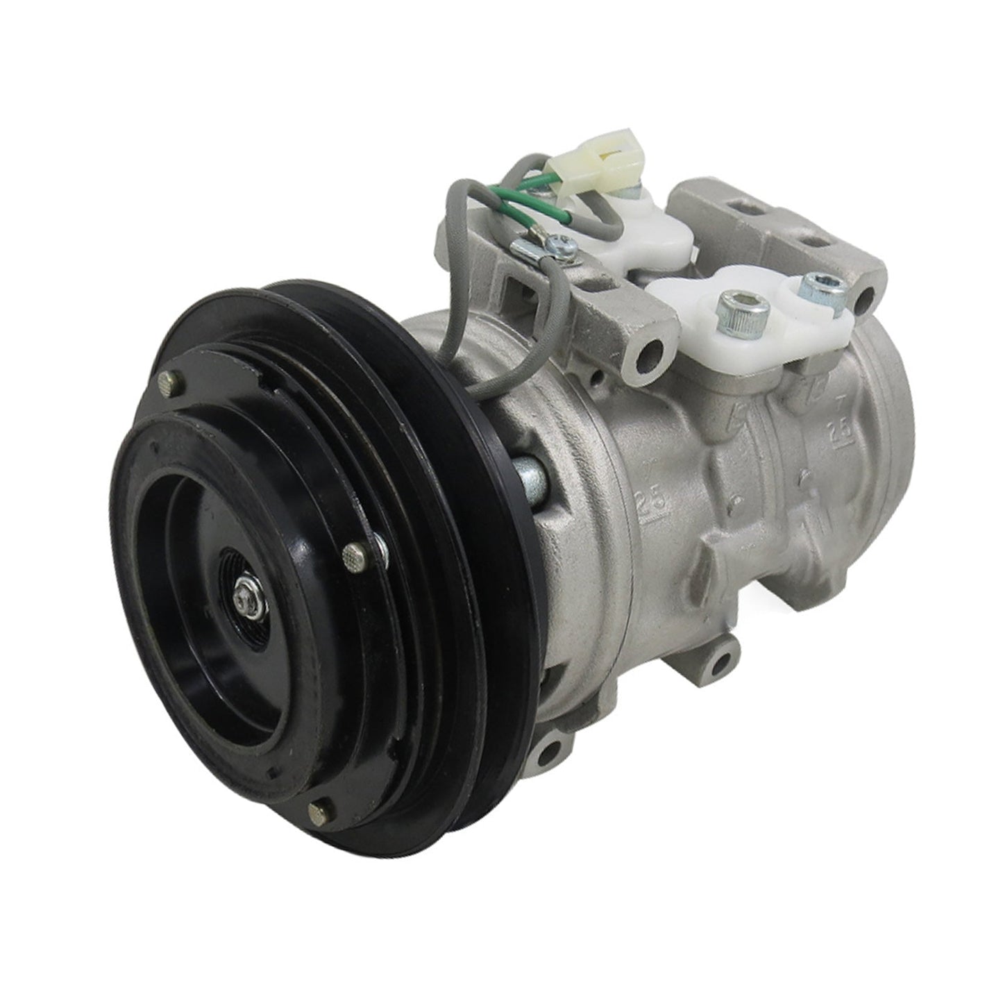 A/C AC Compressor with 1-Pulley Suitable for Toyota LandCruiser HJ60 80-89 4.0L-0